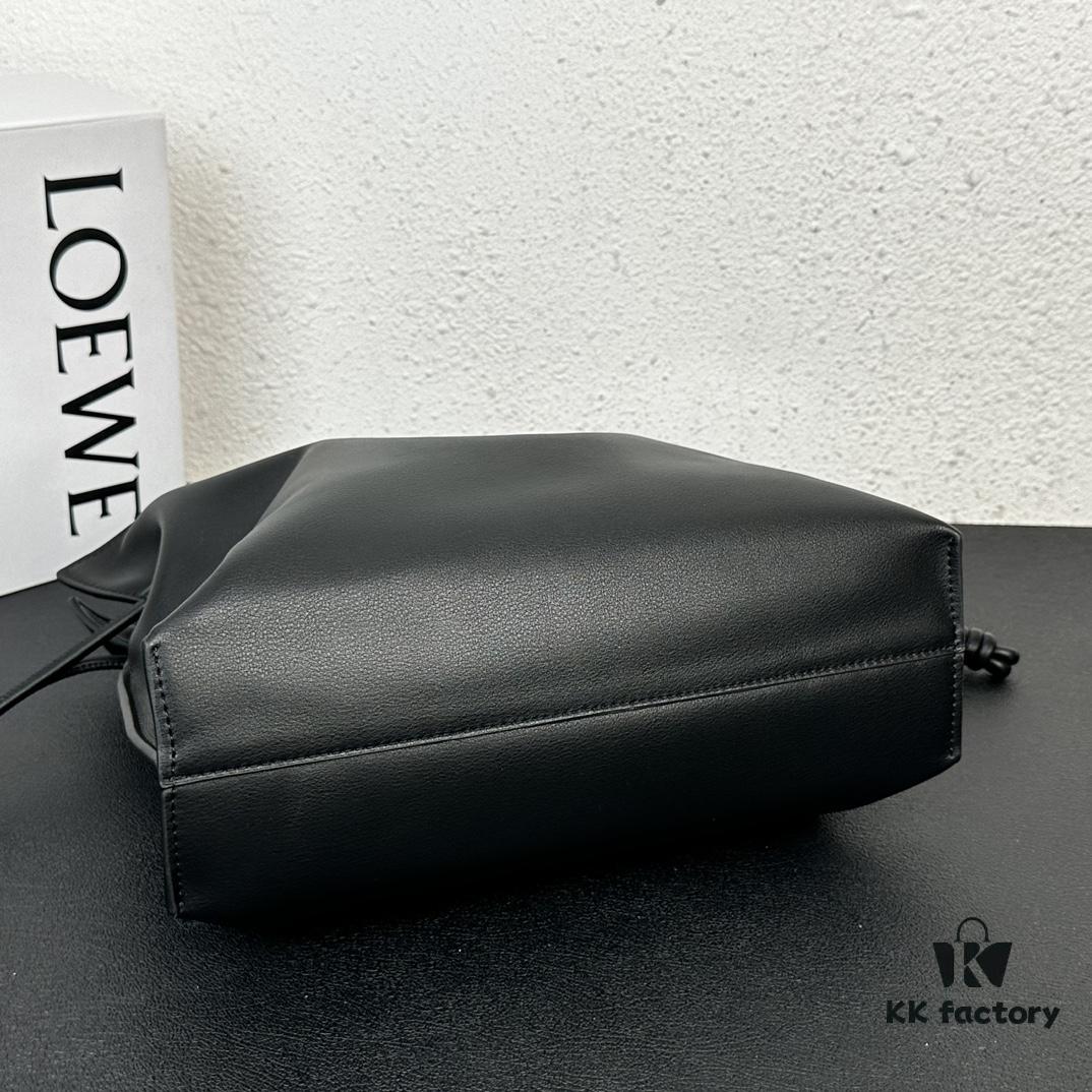 6930d6bd6e68136f4d9b14f3 Top Original Batch: Large 240, Small 230 Loewe Flamenco Lucky Bag, Handheld or Crossbody, Plain Cowhide