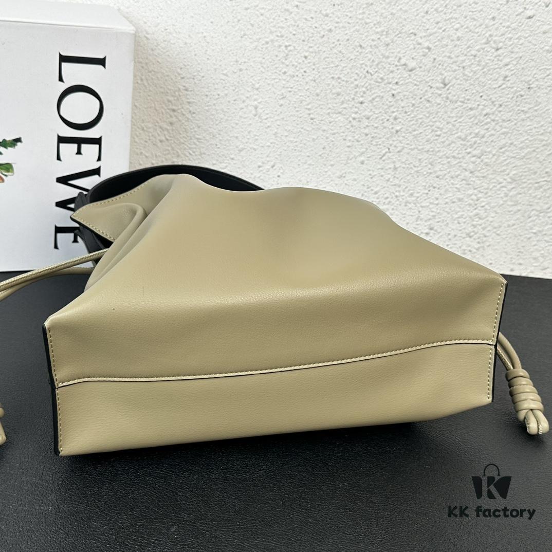 6930d6c06e68136f4d9b14fa Top Quality Original Batch: Large 240, Small 230 Loewe Flamenco Lucky Bag, Handheld or Crossbody, Smooth Calfskin