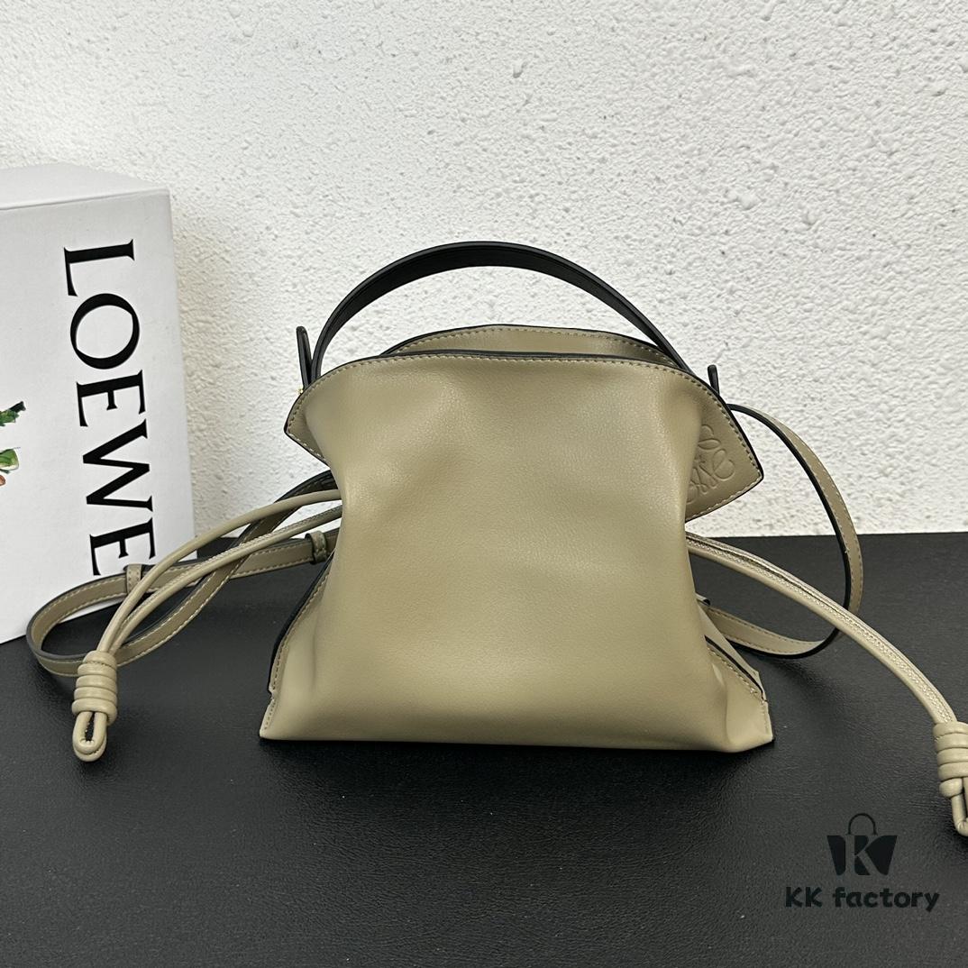 6930d6c26e68136f4d9b14fe Top Original Batch: Large 240, Small 230 Loewe Flamenco Lucky Bag, Handheld or Crossbody, Smooth Calfskin