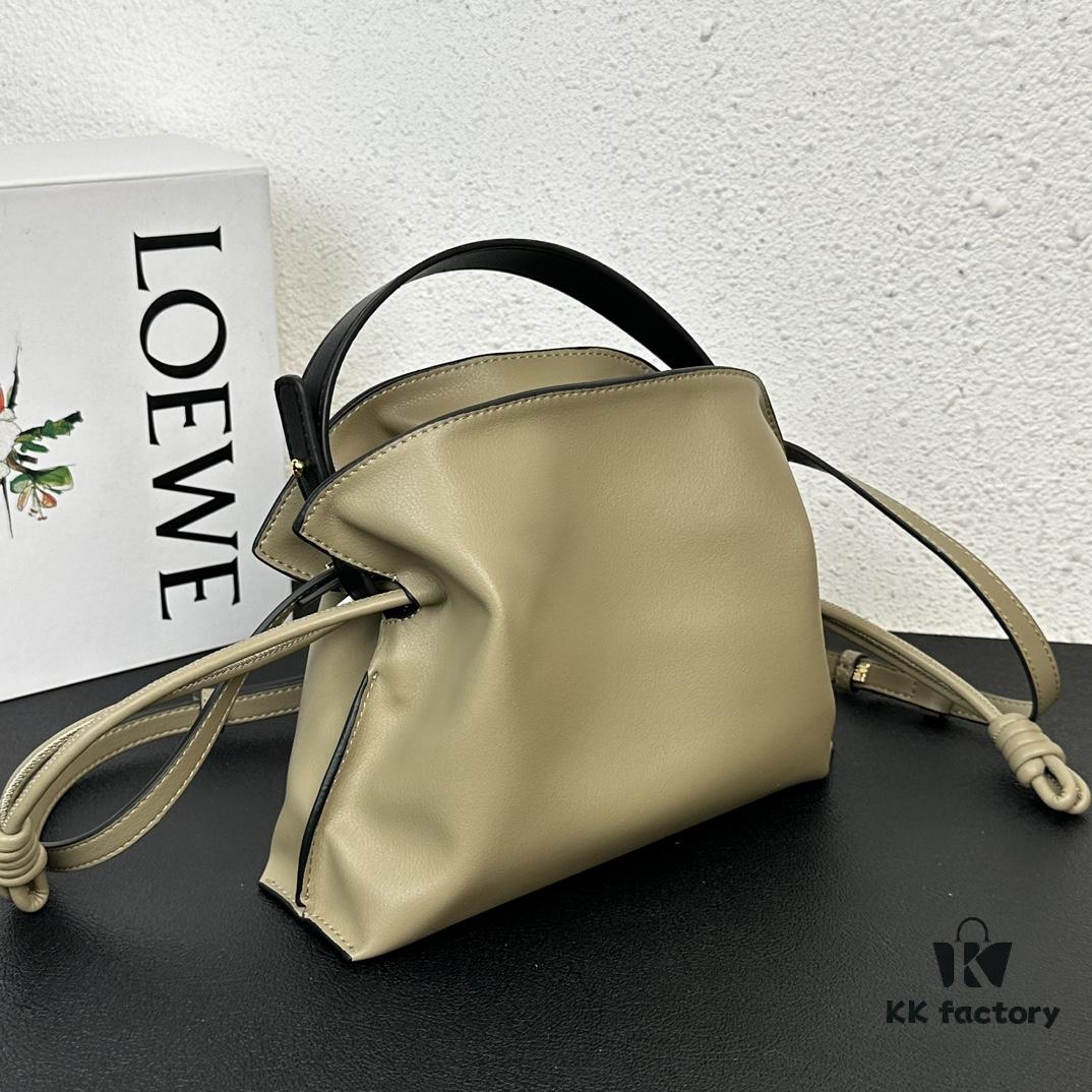6930d6c36e68136f4d9b1500 Top Original Batch: Large 240, Small 230 Loewe Flamenco Lucky Bag, Handheld or Crossbody, Smooth Calfskin
