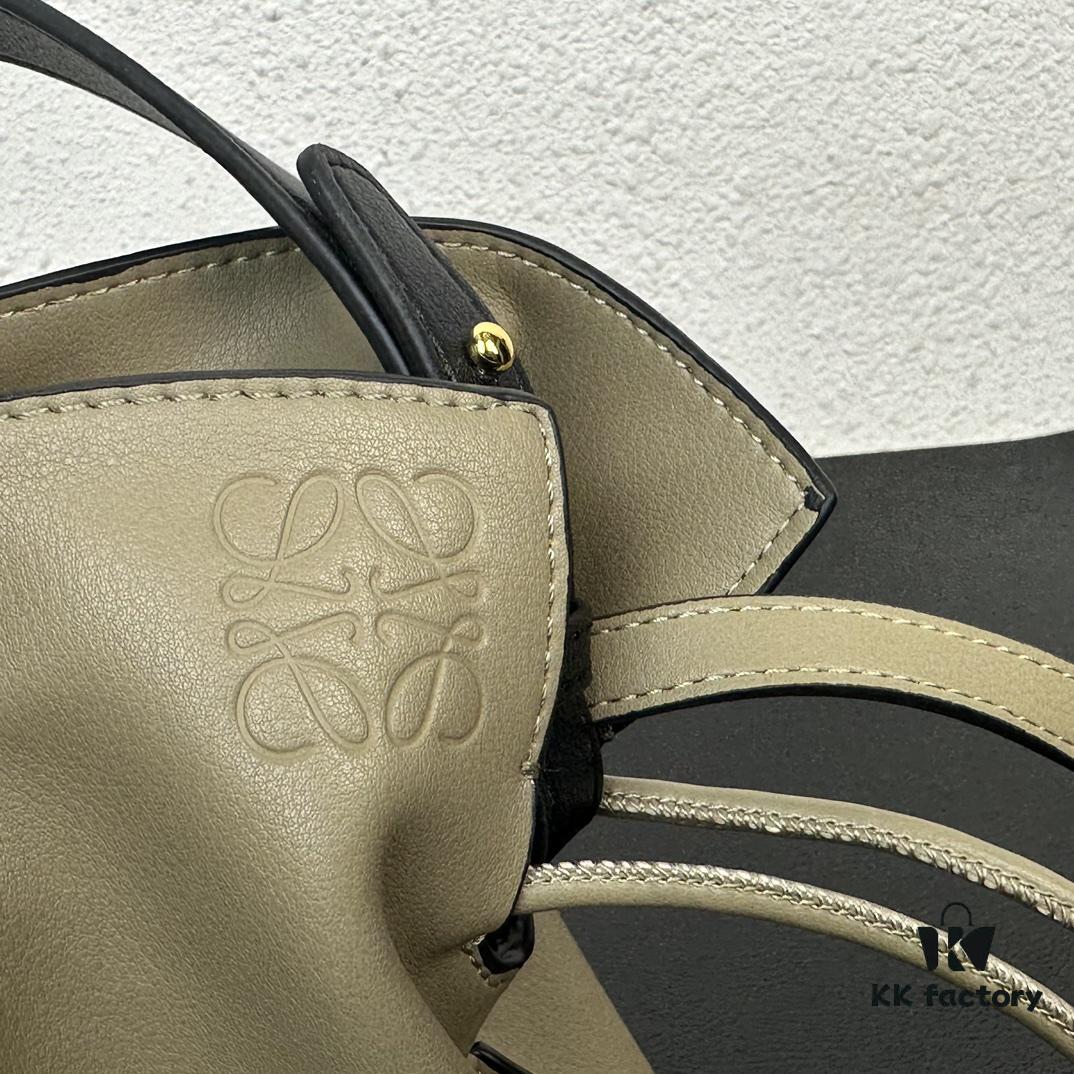 6930d6c56e68136f4d9b1503 Top Original Batch: Large 240, Small 230 Loewe Flamenco Lucky Bag, Handheld or Crossbody, Smooth Calfskin