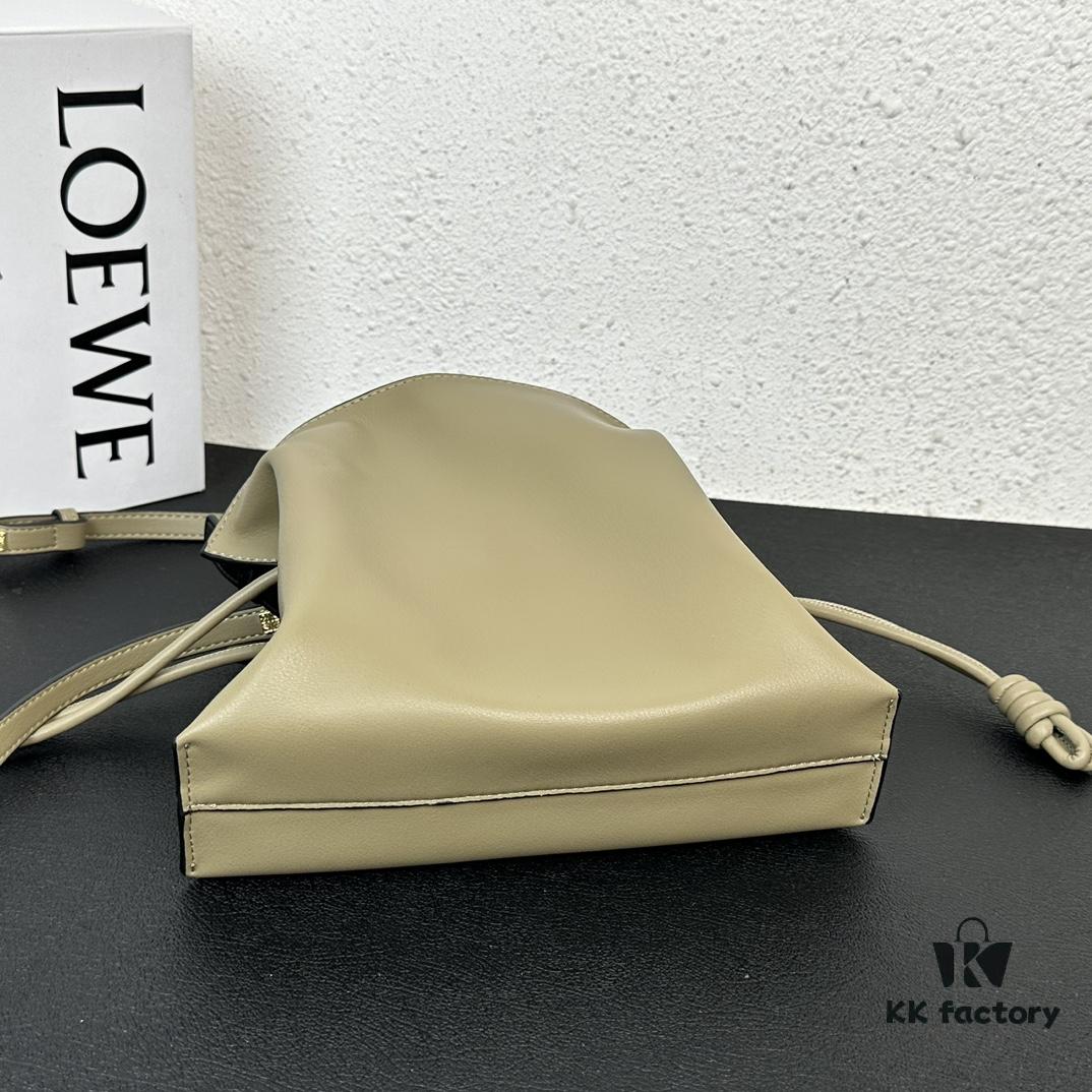 6930d6c66e68136f4d9b1505 Top Original Batch: Large 240, Small 230 Loewe Flamenco Lucky Bag, Handheld or Crossbody, Smooth Calfskin