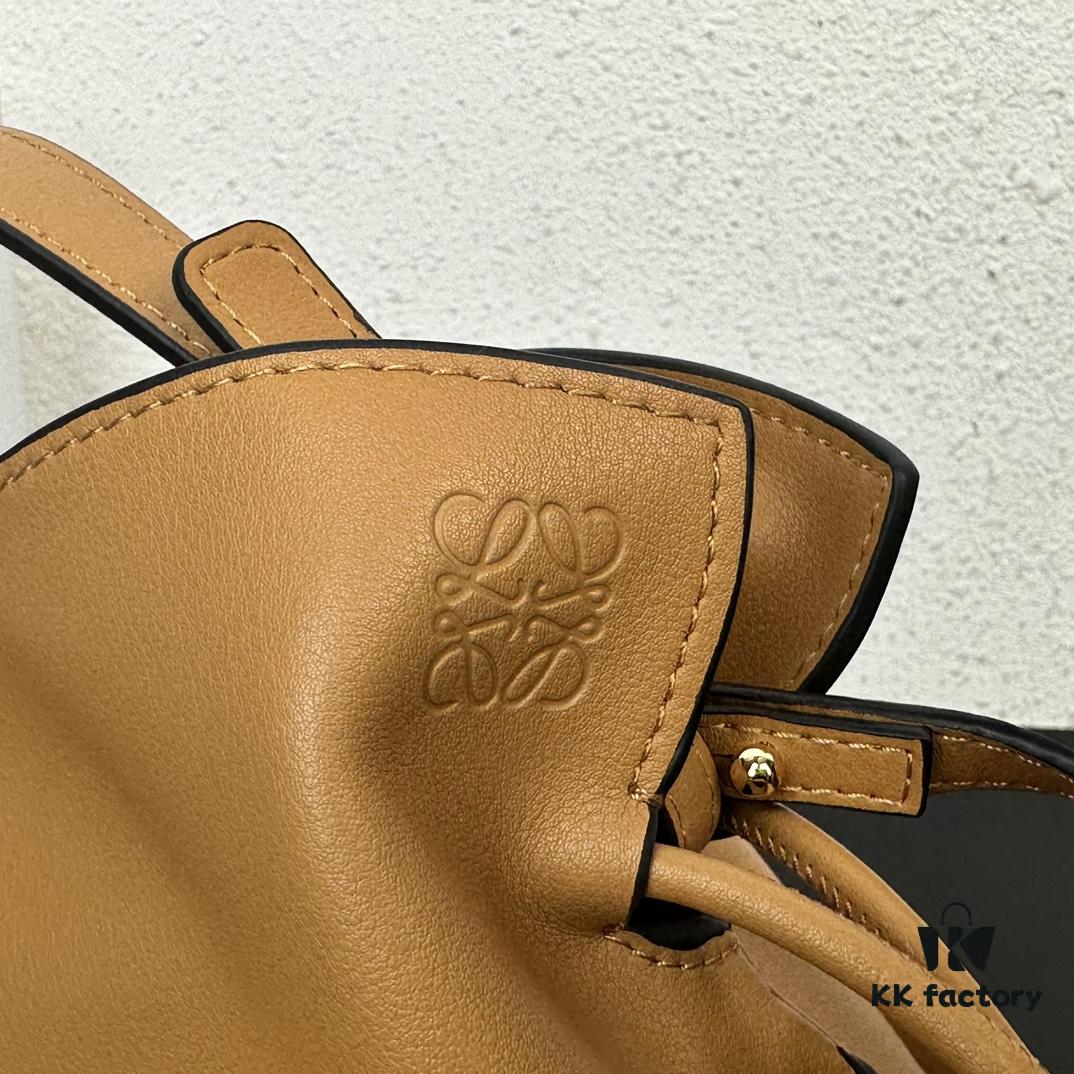 6930d6ca6e68136f4d9b150b Top Quality Original Batch: Large 240, Small 230 Loewe Flamenco Lucky Bag, Handheld or Crossbody, Smooth Calfskin