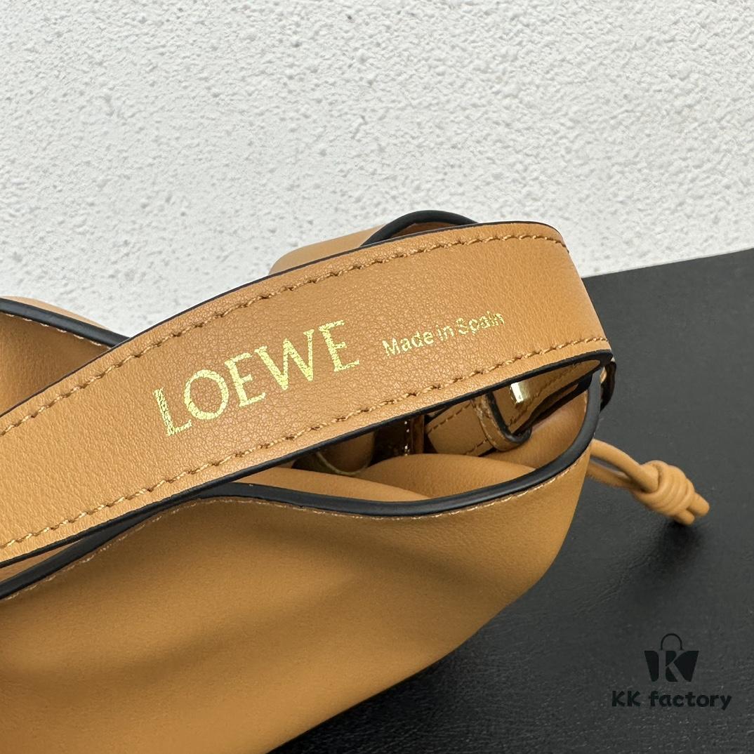 6930d6cc6e68136f4d9b150e Top Quality Original Batch: Large 240, Small 230 Loewe Flamenco Lucky Bag, Handheld or Crossbody, Smooth Calfskin