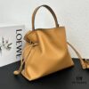6930d6cf6e68136f4d9b1511 Top Original Batch: Large 240, Small 230 Loewe Flamenco Lucky Bag, Can Be Carried by Hand or Crossbody, Plain Calfskin