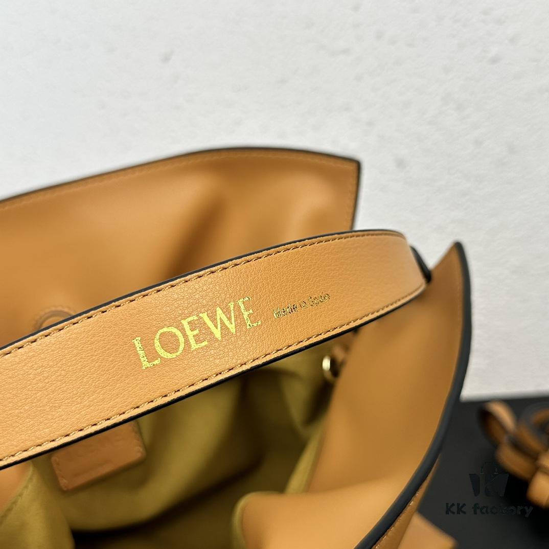 6930d6d06e68136f4d9b1514 Top Original Batch: Large 240, Small 230 Loewe Flamenco Lucky Bag, Can Be Carried by Hand or Crossbody, Plain Calfskin