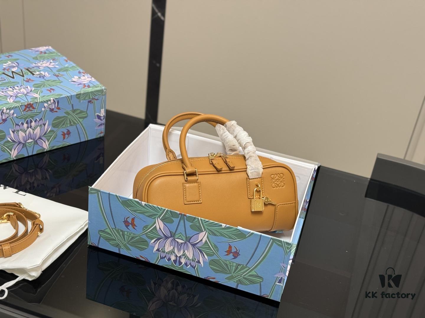 Loewe Bowling Bag / Briefcase Style Handbag