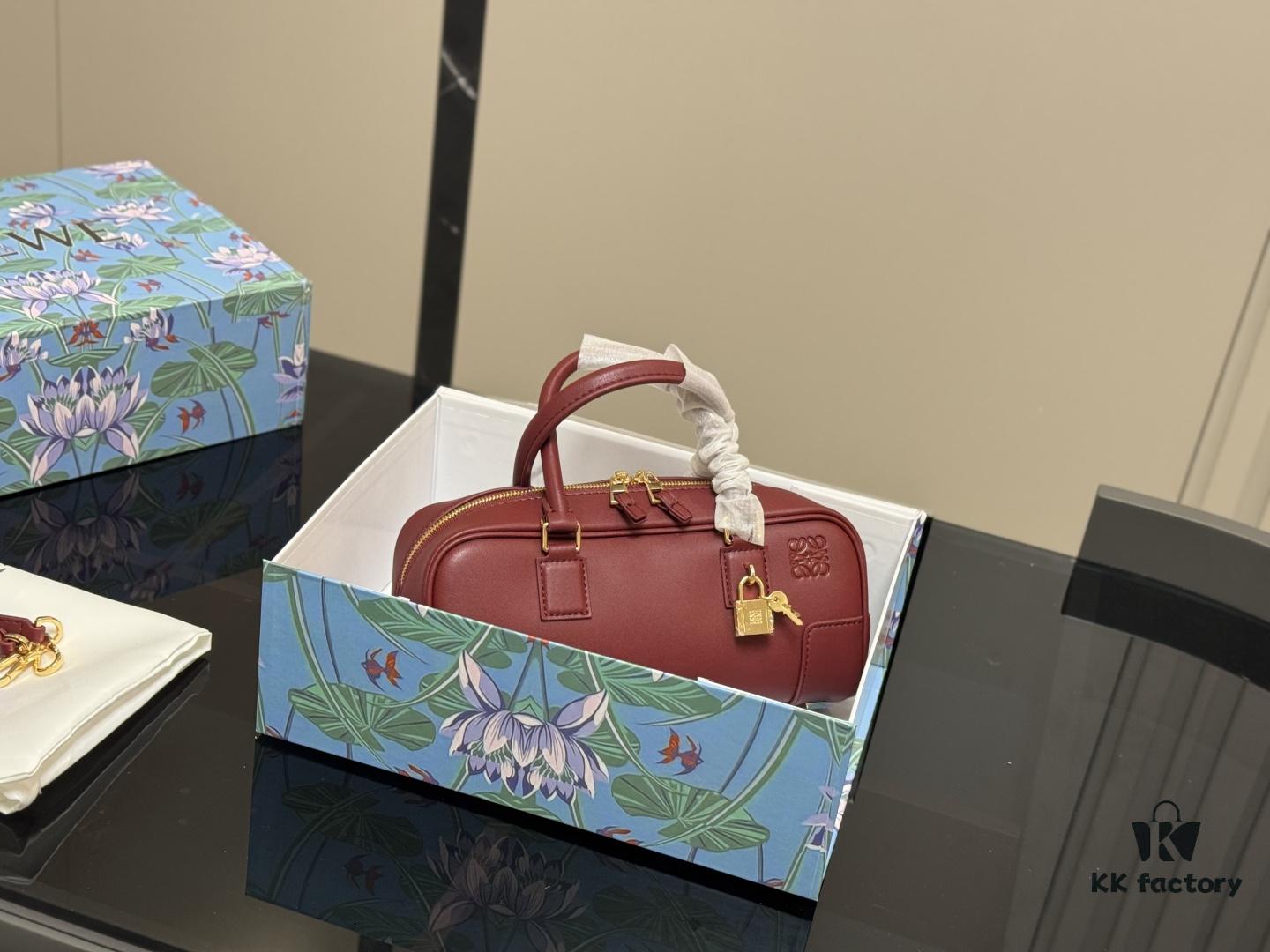 Loewe Bowling Bag / Briefcase Style Handbag
