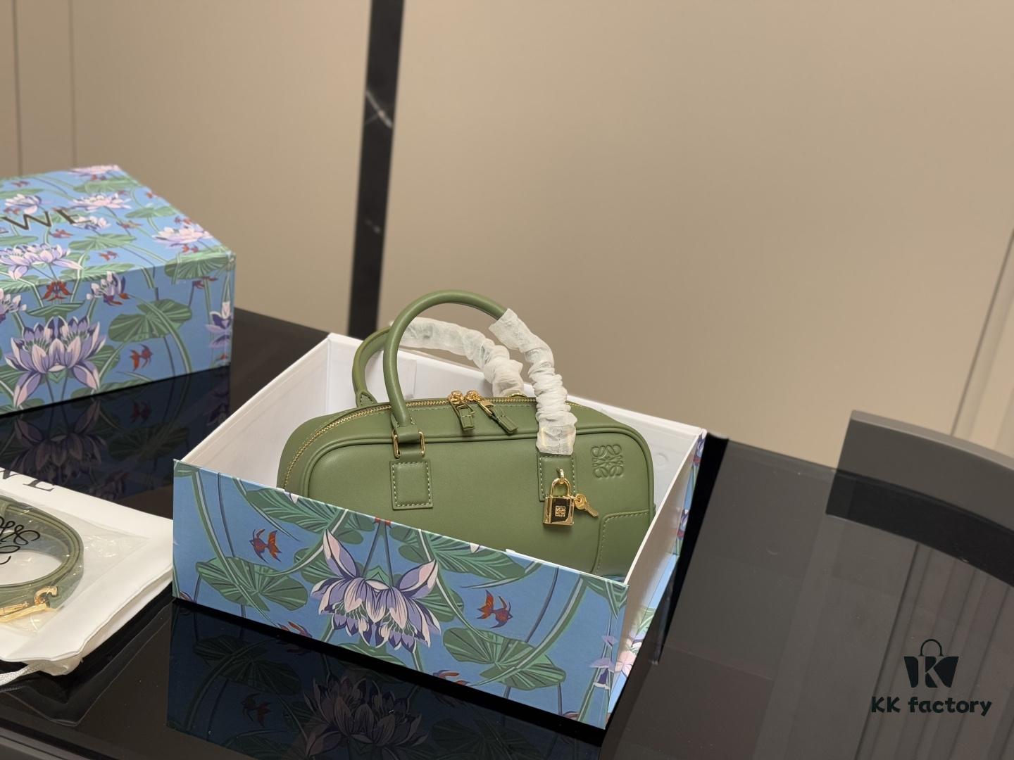 Loewe Bowling Bag / Briefcase Style Handbag