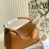 Loewe Geometric Crinkled Leather