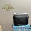6930d7066e68136f4d9b1567 LOEWE Puzzle Geometric Bag (Plain Texture) with Box ️ Size 23.15