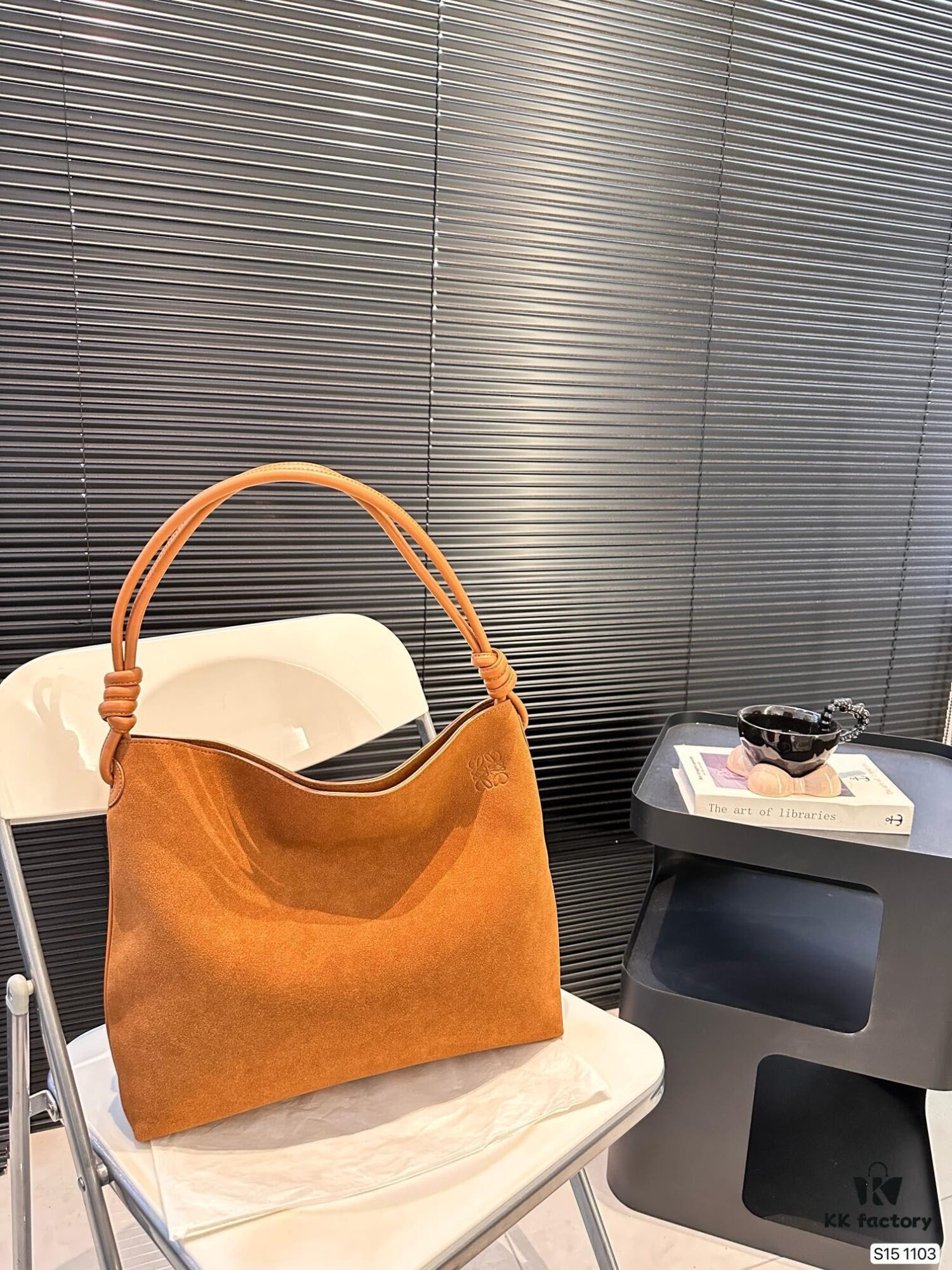 6930d70d6e68136f4d9b1577 Loewe Tote Bag in Suede