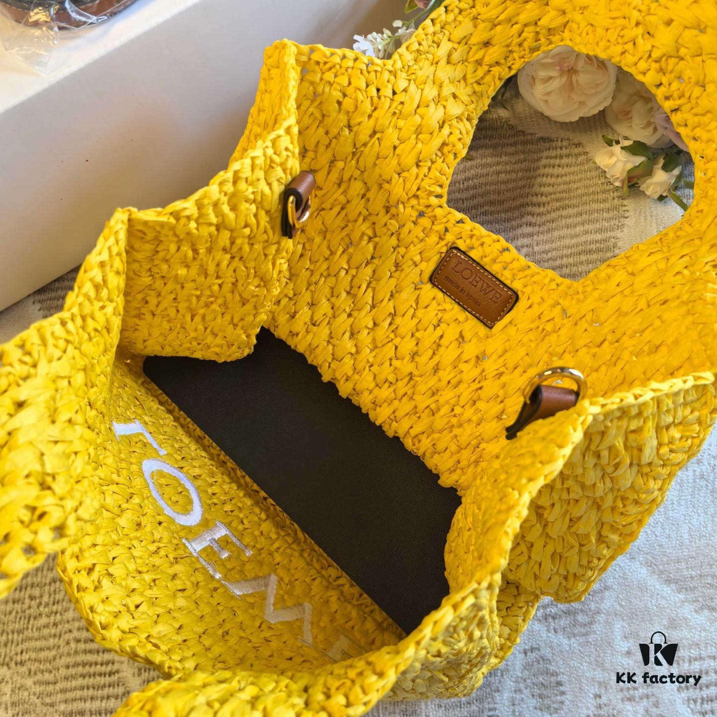 Loewe Raffia Tote Bag