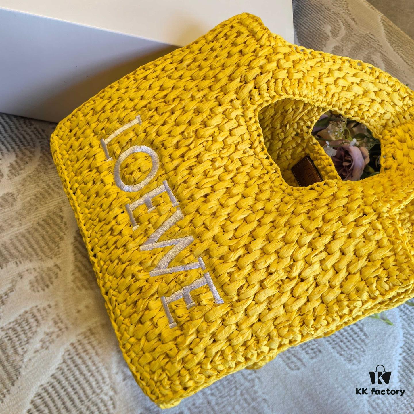 Loewe Raffia Tote Bag