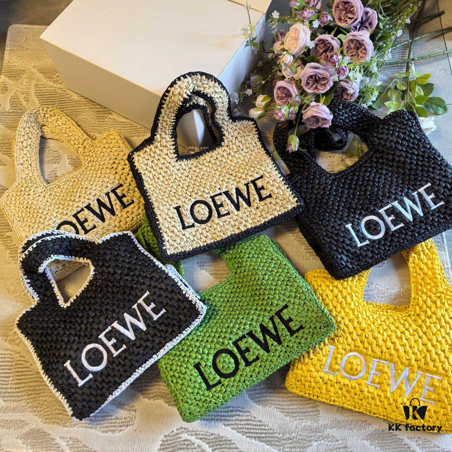 Loewe Raffia Tote Bag