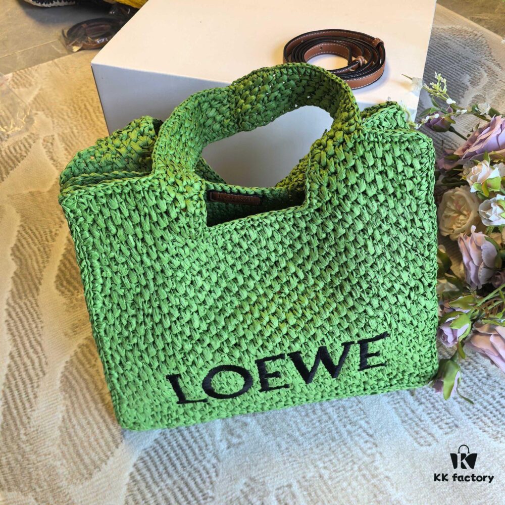 6930d7146e68136f4d9b1580 Loewe Raffia Tote Bag