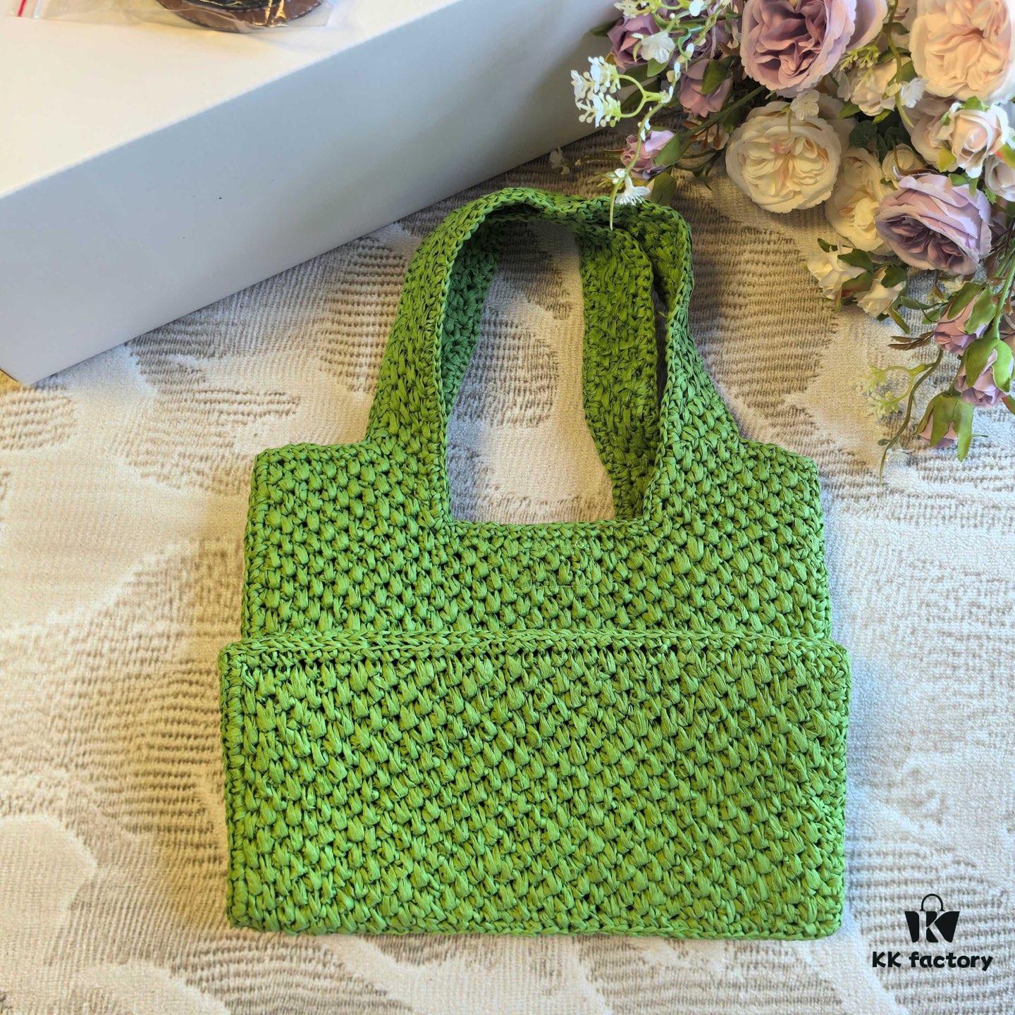 Loewe Raffia Tote Bag
