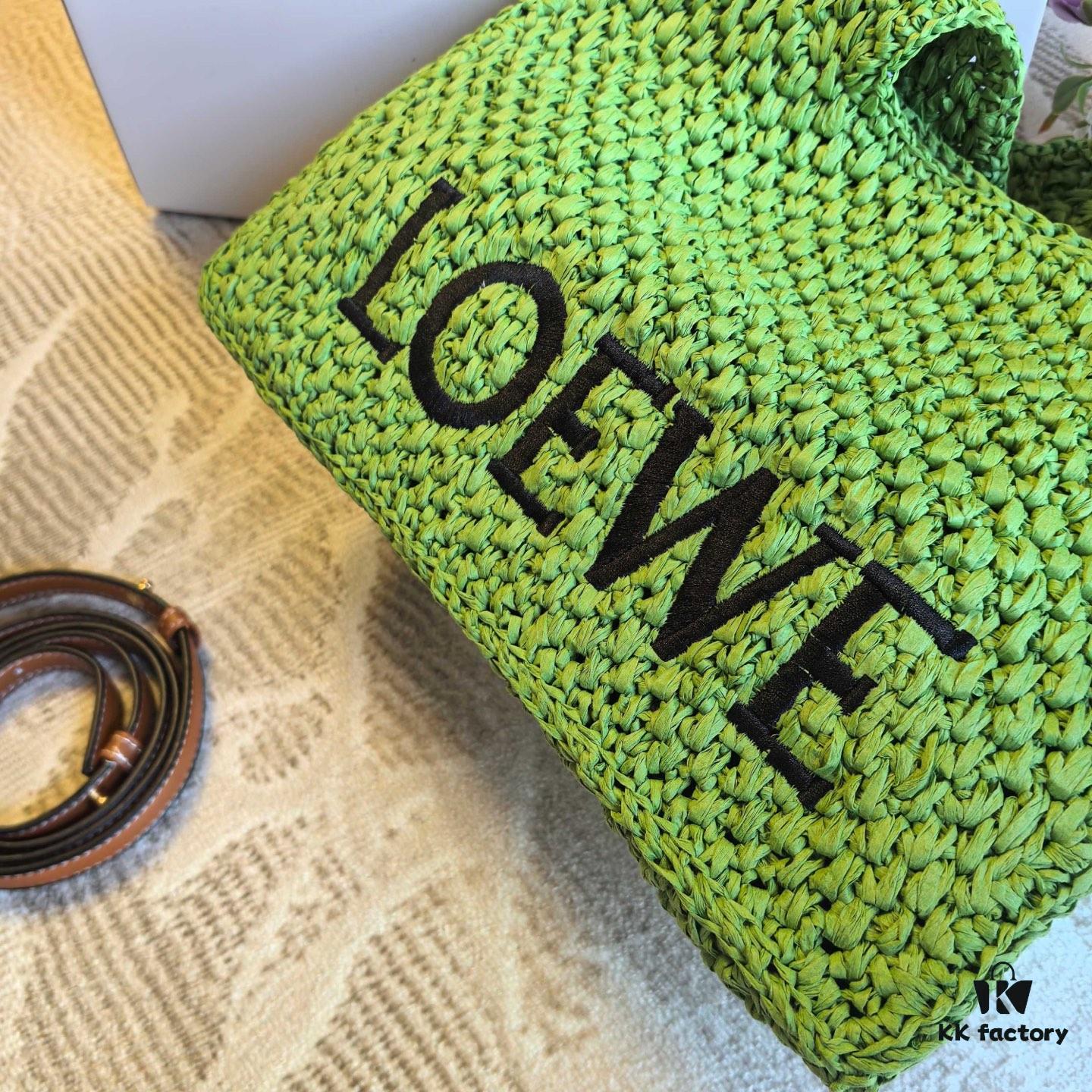 Loewe Raffia Tote Bag