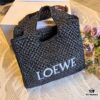 6930d7216e68136f4d9b1591 Loewe Raffia Tote Bag