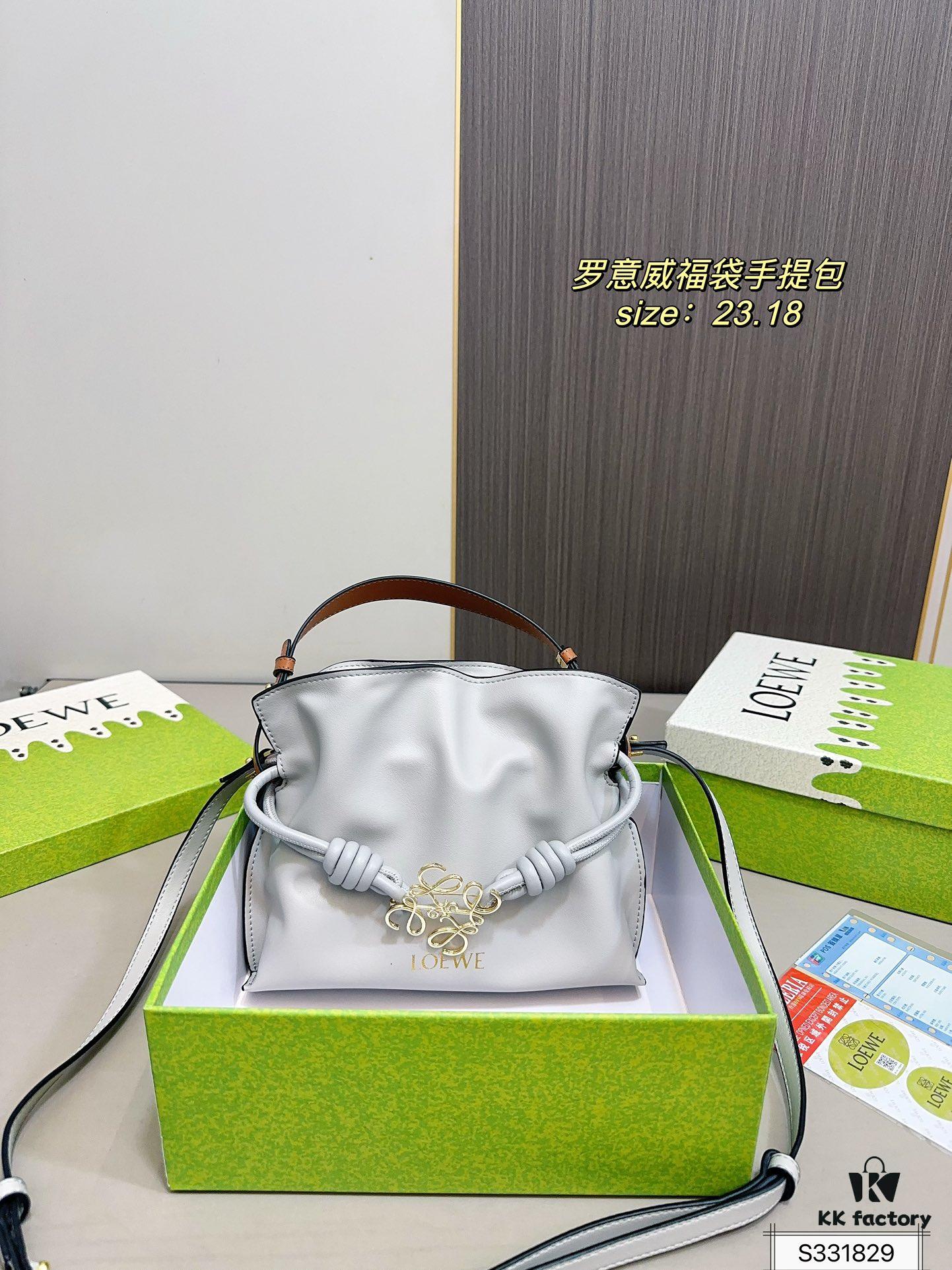 6930d7276e68136f4d9b159a Box Included Loewe Lucky Bag Handbag LOEWE Anagram Original Series New Arrival Bag Share