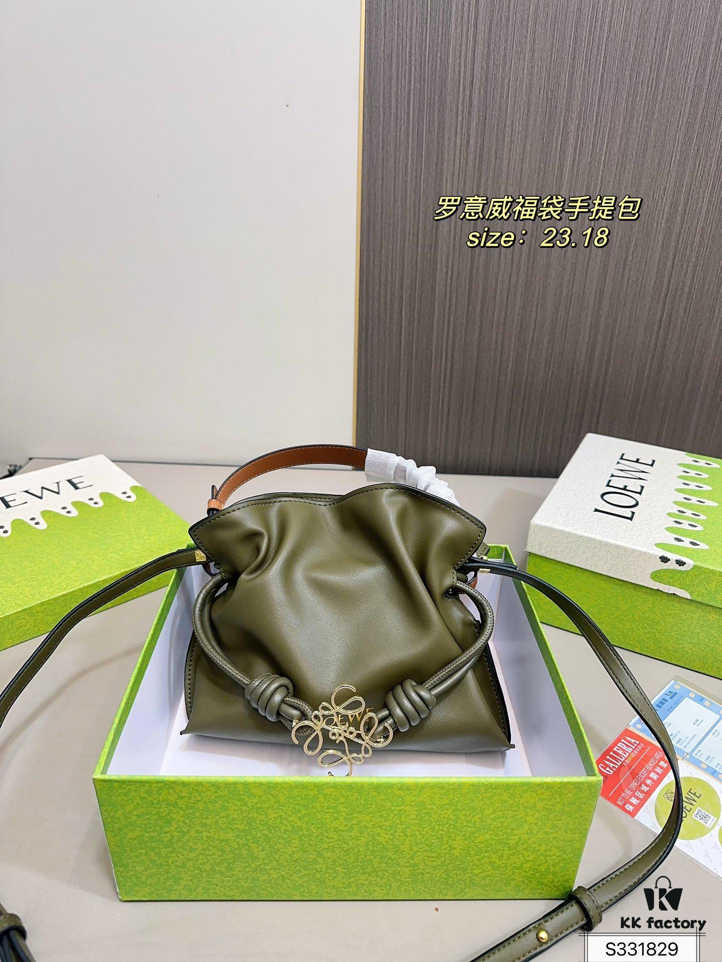 6930d7286e68136f4d9b159e Box Included Loewe Lucky Bag Handbag LOEWE Anagram Original Series New Arrival Bag Share