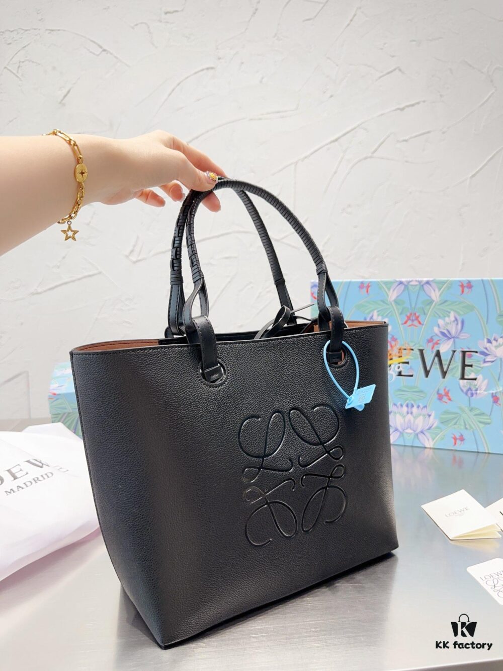 Elevate Your Style (and Salary) with This Sophisticated LOEWE Tote Bag!