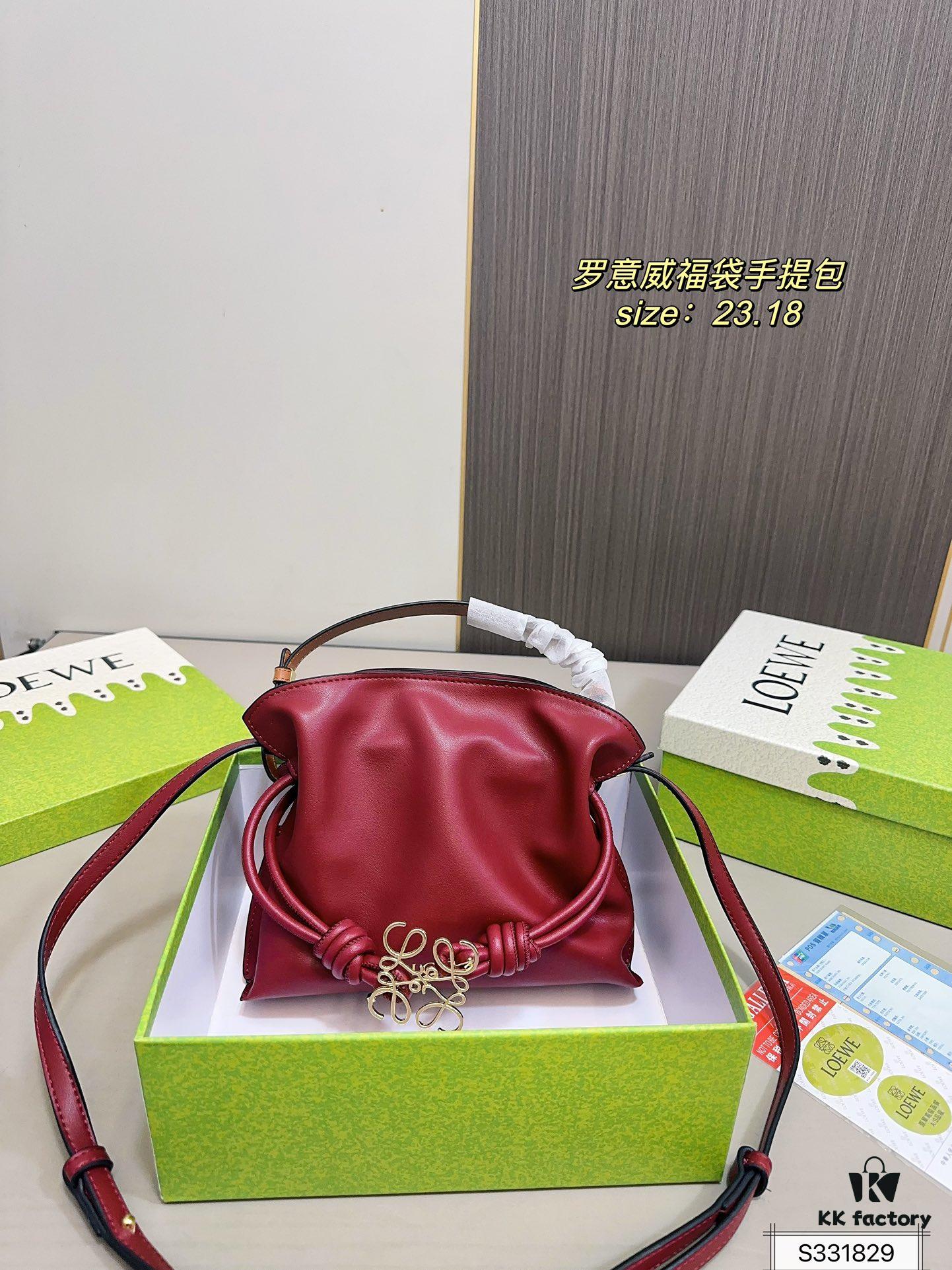 6930d7396e68136f4d9b15b6 Box Included Loewe Lucky Bag Handbag LOEWE Anagram Original Series New Arrival Bag Share