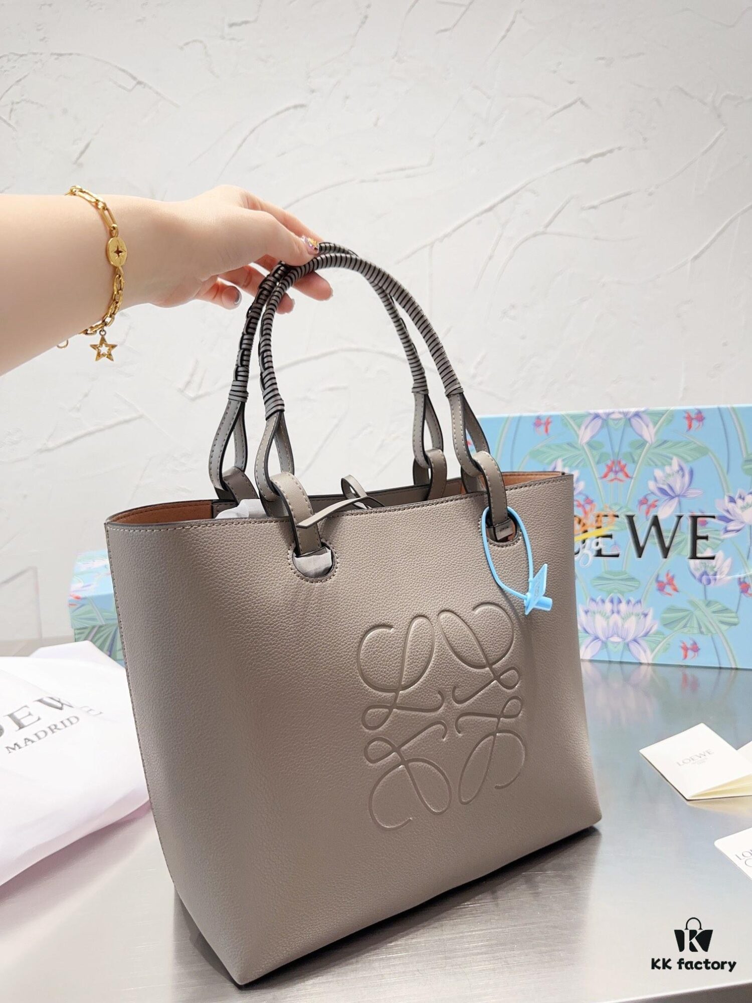 Elevate Your Style (and Salary) with This Sophisticated LOEWE Tote Bag!