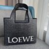 6930d75b6e68136f4d9b15ed Loewe Anagram Basket Embroidered Logo Rattan Woven Shopping Tote Beach Bag Summer New Arrival Basket Bag Woven Leather-Trimmed Tote for Beach and Vacation