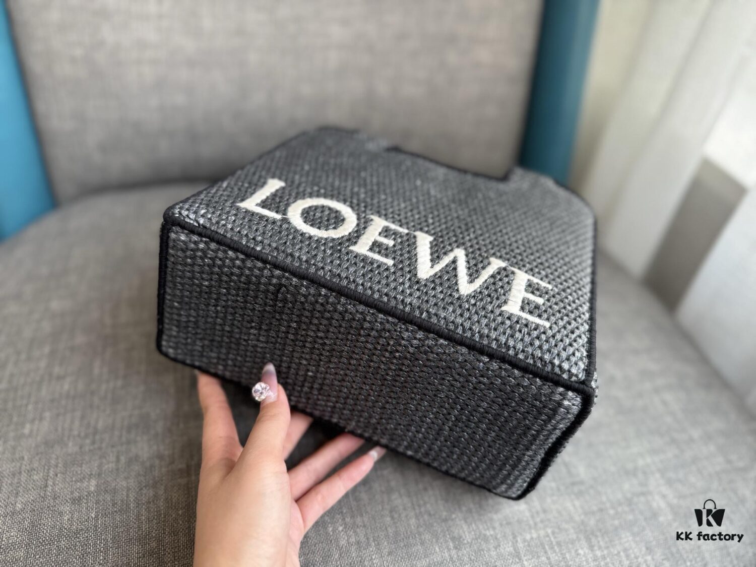 6930d75d6e68136f4d9b15f1 Loewe Anagram Basket Embroidered Logo Rattan Woven Shopping Tote Beach Bag Summer New Arrival Basket Bag Woven Leather-Trimmed Tote for Beach and Vacation