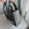 6930d75f6e68136f4d9b15f4 Loewe Anagram Basket Embroidered Logo Rattan Woven Shopping Tote Beach Bag Summer New Arrival Basket Bag Woven Leather-Trimmed Tote for Beach and Vacation