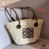 6930d7666e68136f4d9b15fd LOEWE Roewe Mini Straw Bag, Small Size, Essential for Beach Outings, 25*20cm