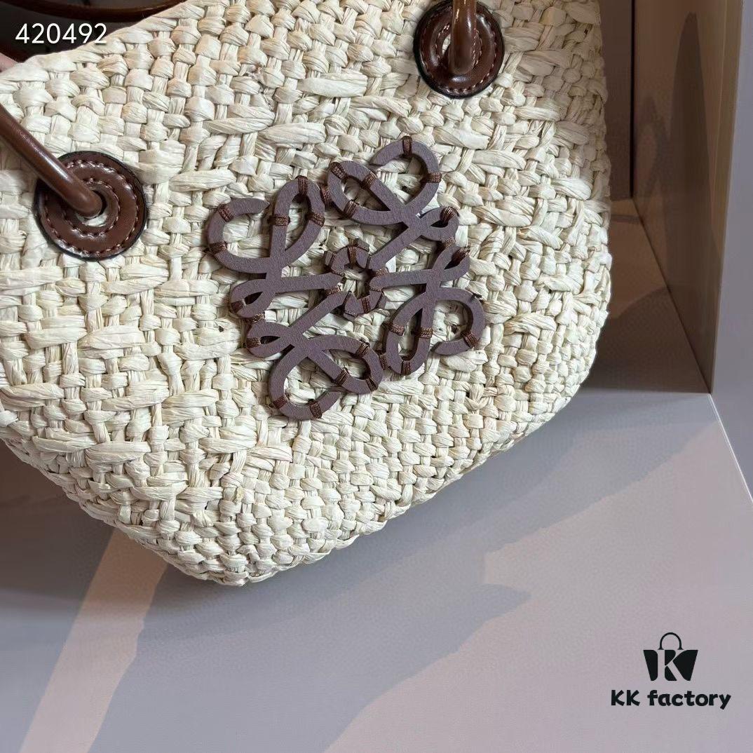 6930d7676e68136f4d9b15ff LOEWE Roewe Mini Straw Bag, Small Size, Essential for Beach Outings, 25*20cm