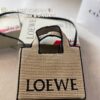 6930d7826e68136f4d9b1625 Loewe Anagram Basket Embroidered Logo Woven Straw Tote Bag Summer New Arrival Basket Bag Large and Small Sizes