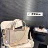 Large P Small P Loewe Tote Bag