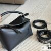 6930d7ca6e68136f4d9b1679 Box Set (Double Shoulder Strap) Loewe Puzzle Geometric Bag, Genuine Cowhide Leather, 24*15cm