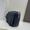 6930d7db6e68136f4d9b1689 Loewe New Soft Smooth Calfskin Leather and Jacquard Fabric Military Messenger Bag for Men