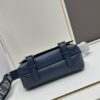 6930d7db6e68136f4d9b168a Loewe New Soft Smooth Calfskin Leather and Jacquard Fabric Military Messenger Bag for Men