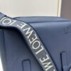 6930d7dc6e68136f4d9b168b Loewe New Soft Smooth Calfskin Leather and Jacquard Fabric Military Messenger Bag for Men