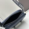 6930d7dc6e68136f4d9b168c Loewe New Soft Smooth Calfskin Leather and Jacquard Fabric Military Messenger Bag for Men
