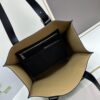 6930d7eb6e68136f4d9b169e Loewe Buckle Tote Without Zip, Deep Gray Crinkled Texture Handbag for Men, Model 3050