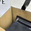 6930d7ec6e68136f4d9b169f Loewe Buckle Tote Without Zip, Deep Gray Crinkled Texture Handbag for Men, Model 3050
