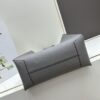 6930d7f66e68136f4d9b16ac Loewe Buckle Tote Without Zip, Deep Grey Veined Calfskin Handbag for Men, Model 3050