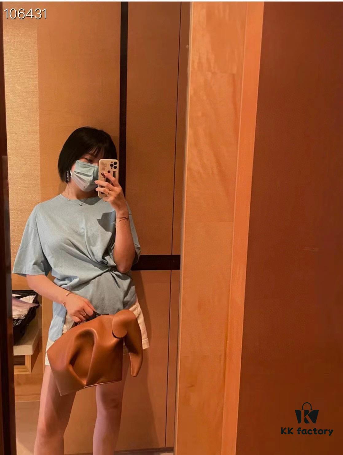 6930d7fe6e68136f4d9b16b6 Loewe🌟 Classic Calfskin Elephant Handbag Arrived 👏