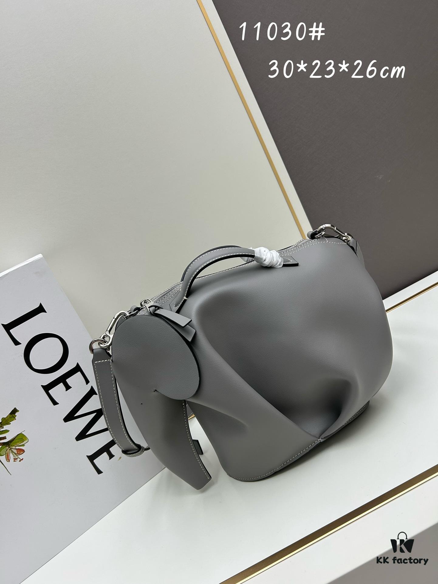 6930d80a6e68136f4d9b16cb Loewe🌟 Classic Calfskin Elephant Handbag Arrived 👏