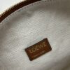 Large Loewe Cubi Monogram Lunch Box Bag – Fabric with Brown Trim