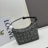 6930d8346e68136f4d9b170a Small Loewe Cubi Vintage Floral Lunch Box Bag - Brown