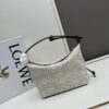 Small Loewe Cubi Vintage Floral Lunch Box Bag – Brown