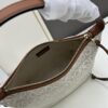 Small Loewe Cubi Vintage Floral Lunch Box Bag – Brown