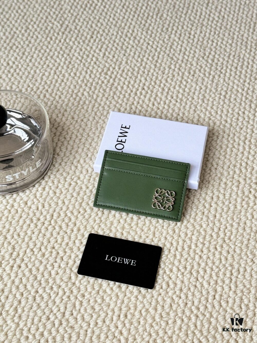 6930d8536e68136f4d9b172f Loewe New Arrival Card Holder Restock! Metal Logo Version